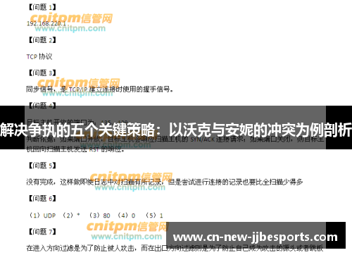 解决争执的五个关键策略：以沃克与安妮的冲突为例剖析