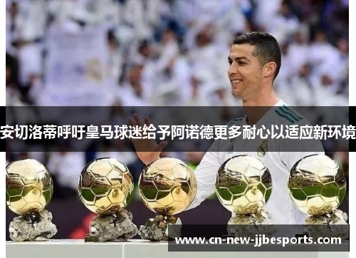 安切洛蒂呼吁皇马球迷给予阿诺德更多耐心以适应新环境